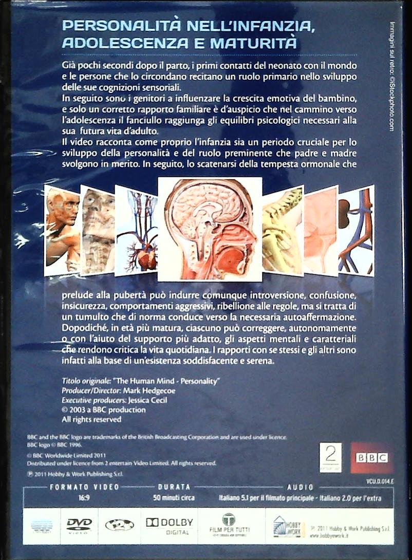 VIDEONCICLOPEDIA DEL CORPO UMANO -PERSONALITA' NELL'INFANZIA - DVD