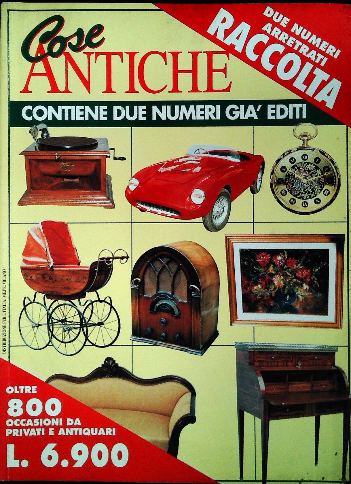 COSE ANTICHE MAGGIO-GIUGNO 1995 - OUTLET DEL LIBRO