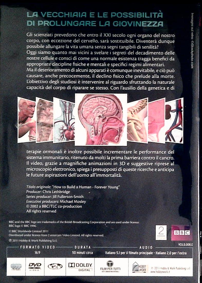 VIDEONCICLOPEDIA DEL CORPO UMANO - LA VECCHIAIA - DVD