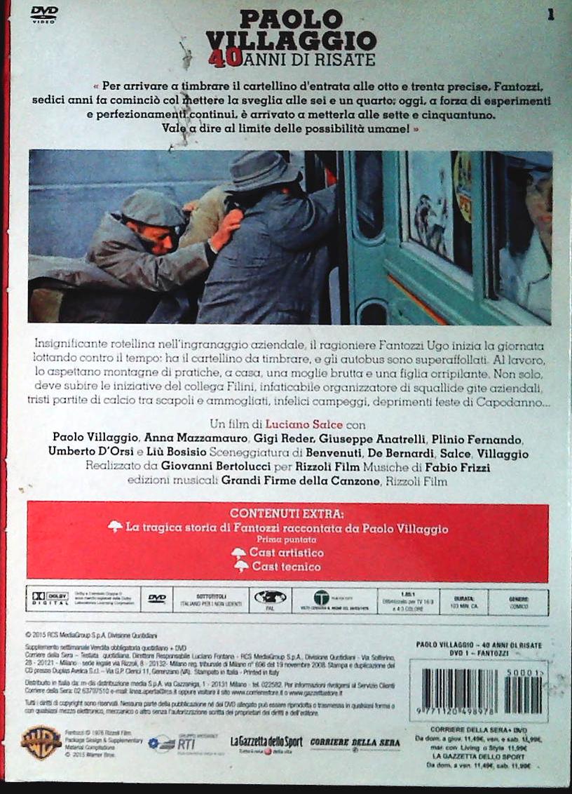FANTOZZI - COLLANA PAOLO VILLAGGIO 40 ANNI DI RISATE - DVD