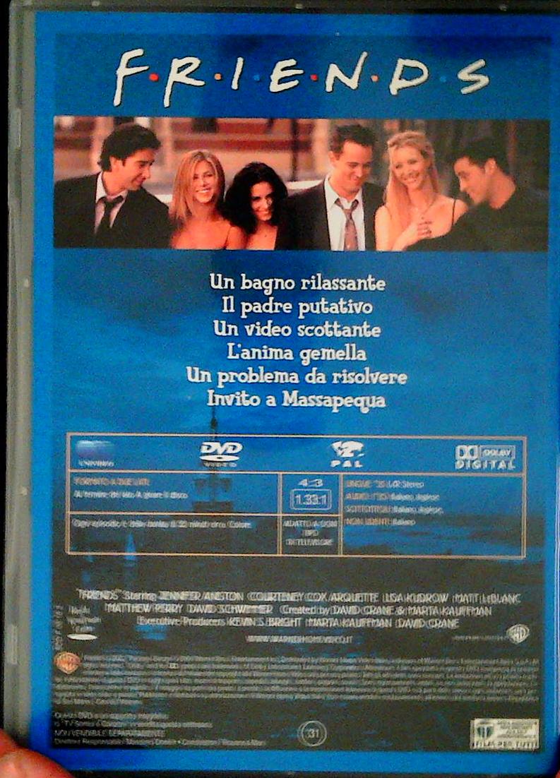 FRIENDS - STAGIONE 8 EPISODI 13-18 - DVD