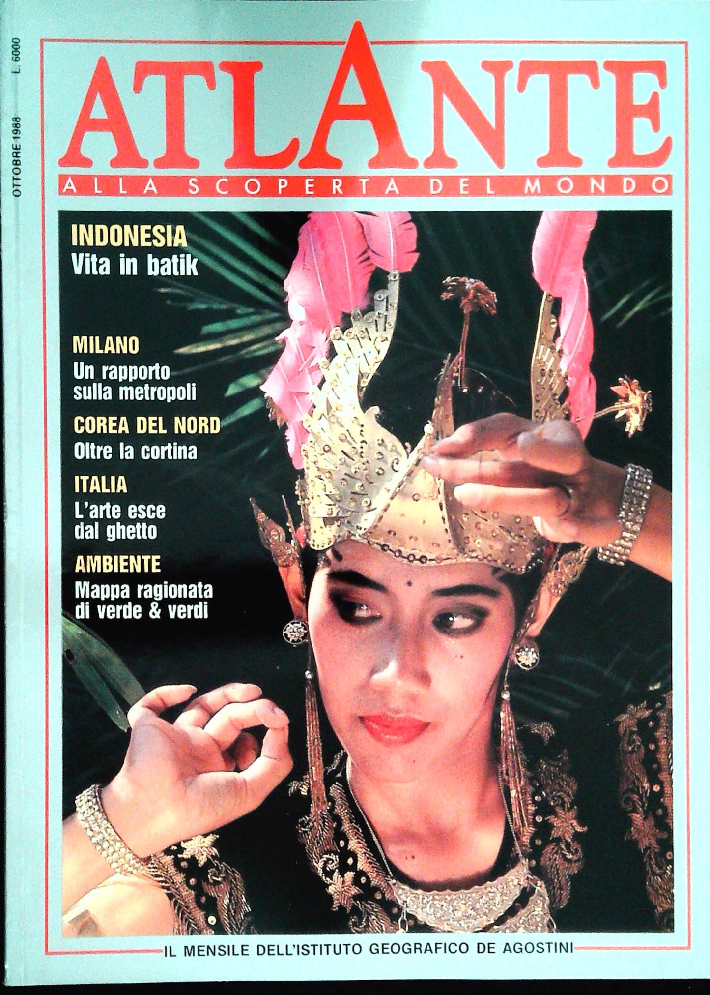 ATLANTE - OTTOBRE 1988 - OUTLET DEL LIBR0