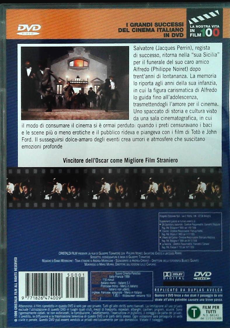 NUOVO CINEMA PARADISO - DVD
