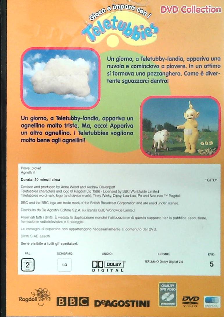 TELETUBBIES - PIOVE PIOVE - AGNELLINI - DVD
