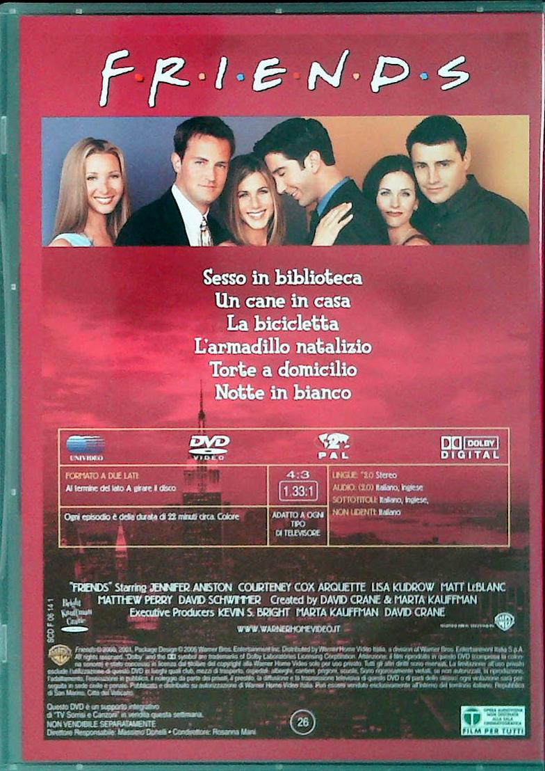 FRIENDS - STAGIONE 7 EPISODI 7-12