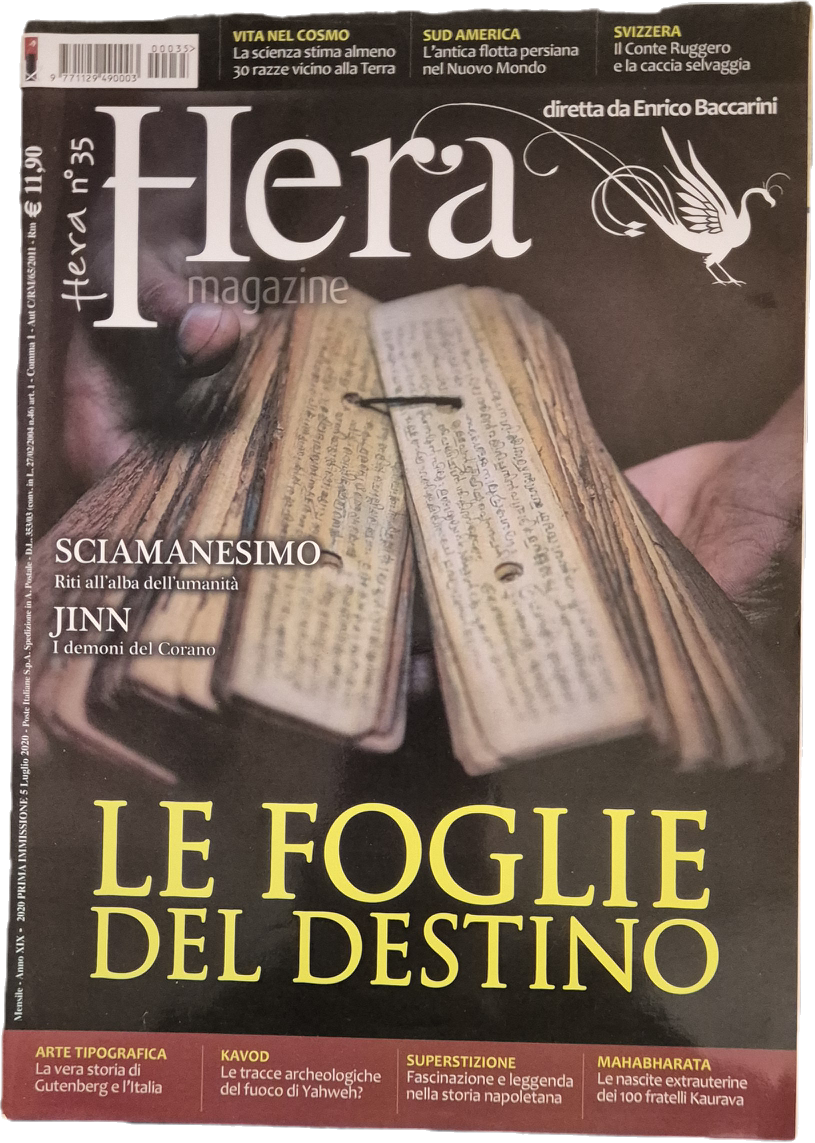 HERA N. 35 - LUGLIO 2020 - LE FOGLIE DEL DESTINO -