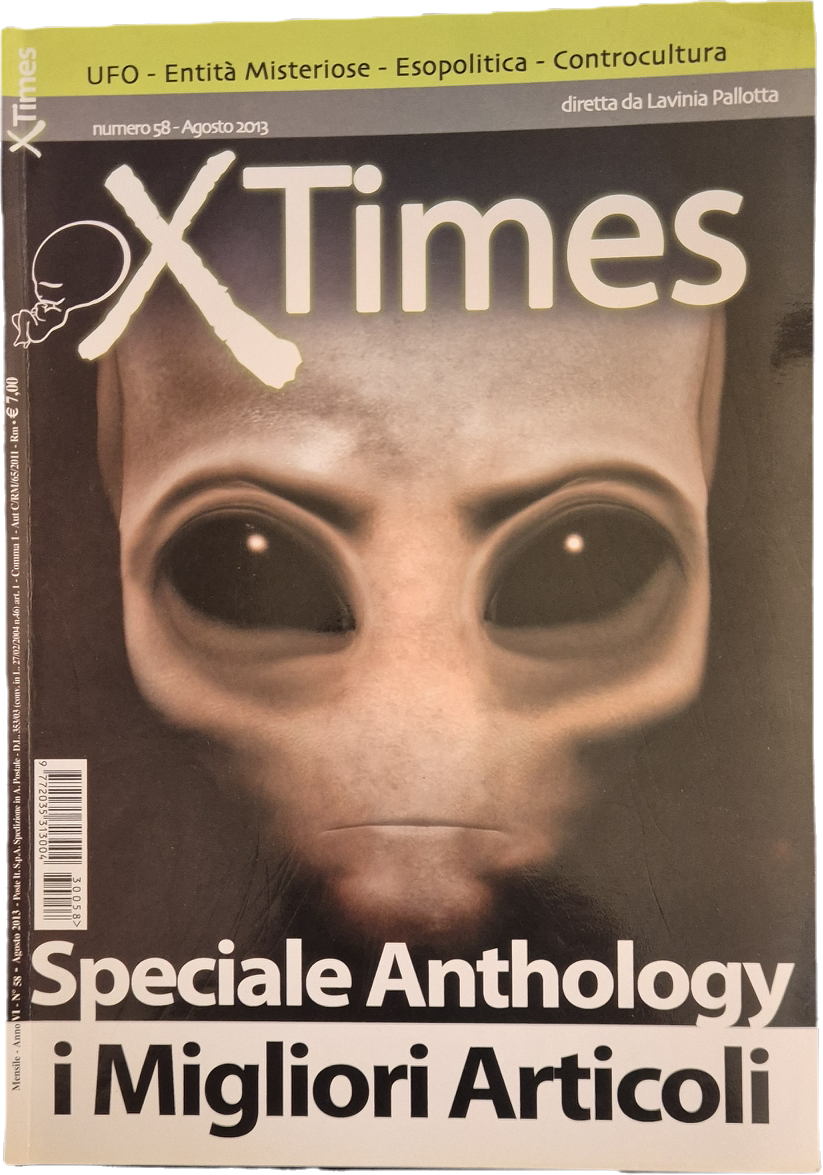 XTIMES N. 58 - AGOSTO 2013 - SPECIALE ANTHOLOGY - OUTLET DEL LIBRO
