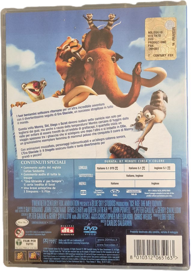 L'ERA GLACIALE 2. IL DISGELO - DVD