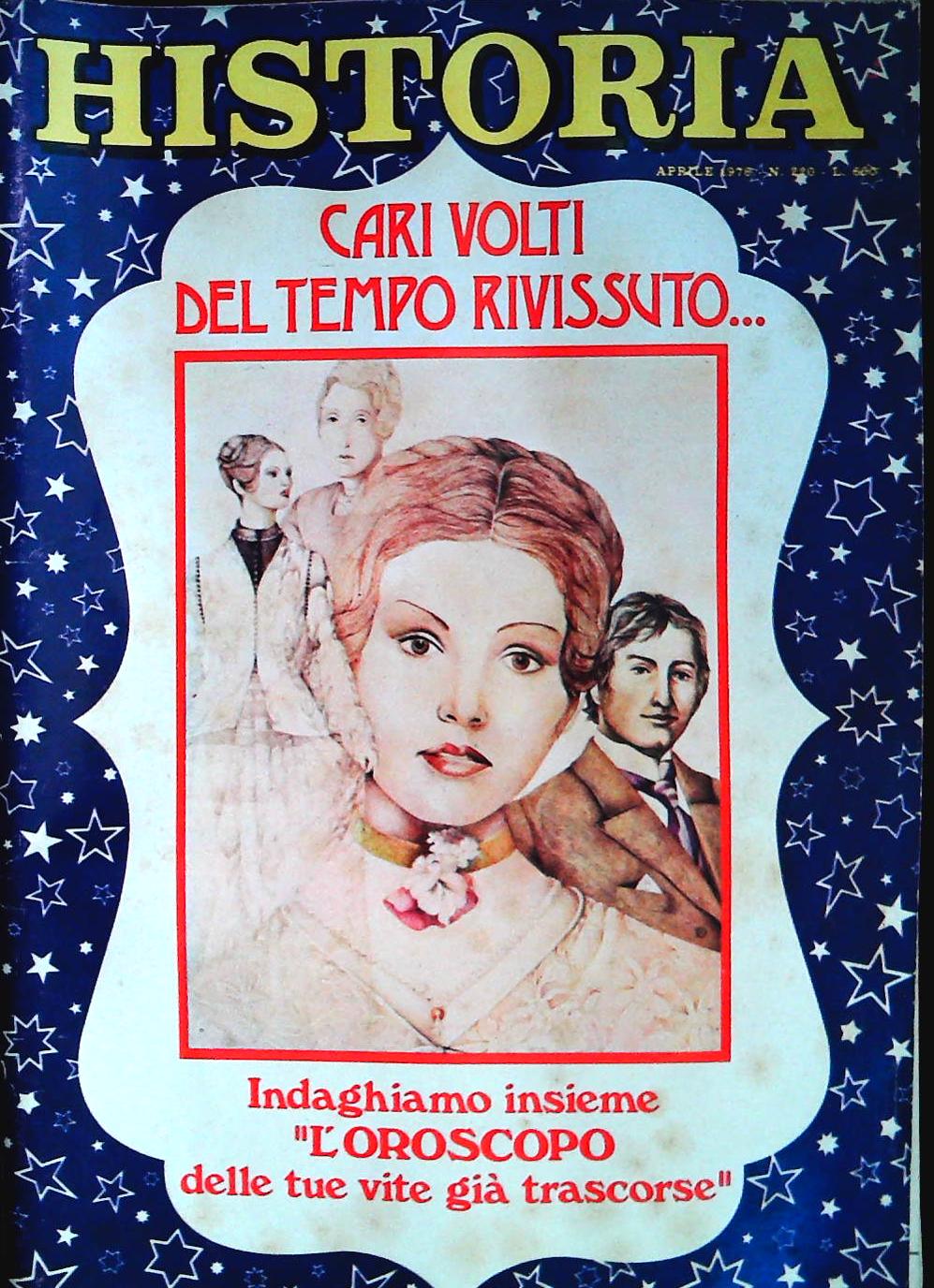 HISTORIA N. 220 APRILE 1976 - CARI VOLTI DEL TEMPO RIVISSUTO