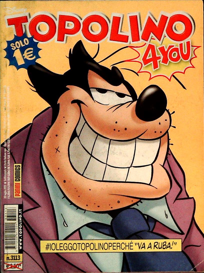 TOPOLINO N. 3113 - 28 LUGLIO 2015