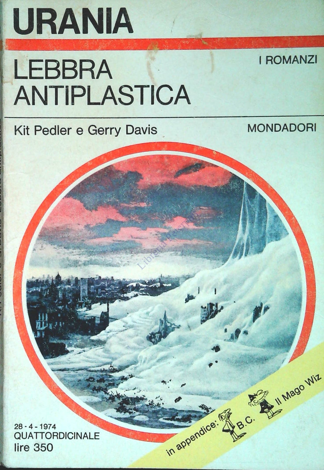LEBBRA ANTIPLASTICA - KIT PEDLER e GERRY DAVIS - URANIA N. 643