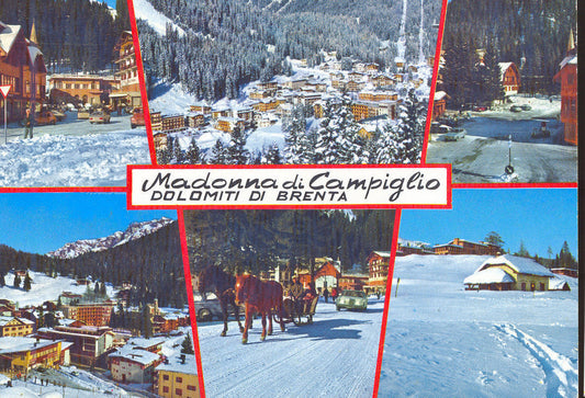 MADONNA DI CAMPIGLIO - 6 VEDUTE V1973