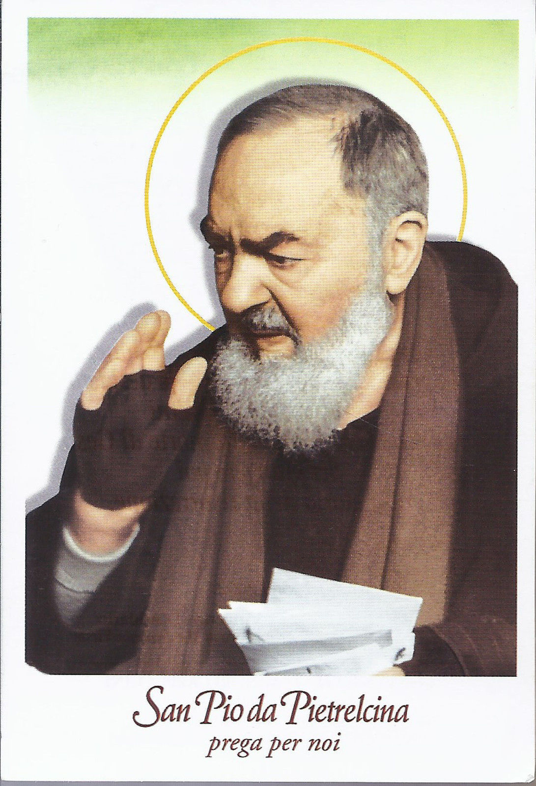 SAN PIO DA PIETRALCINA prega per noi - SANTINO - AS015-123