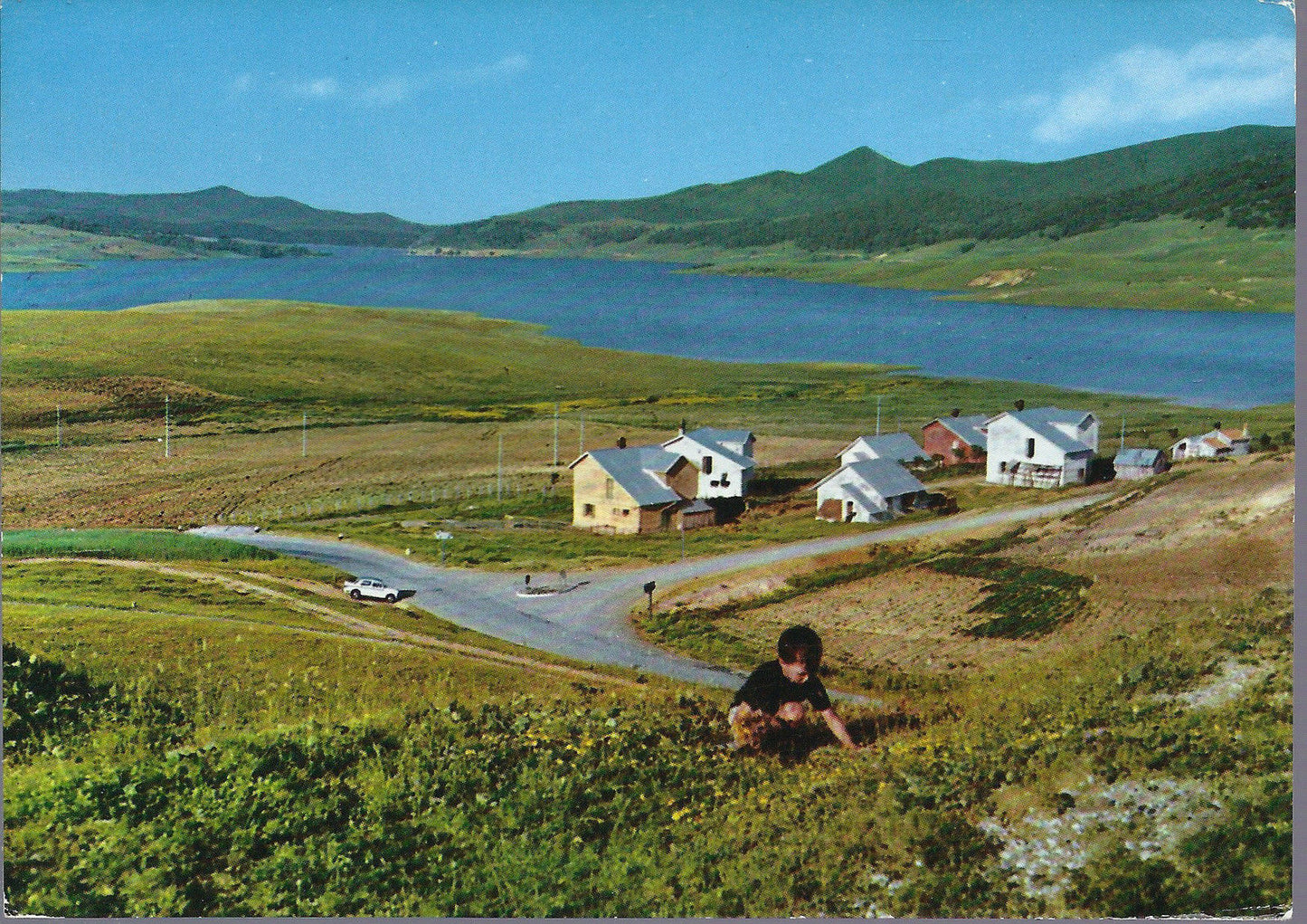 LA SILA - PANORAMA E LAGO ARVO - V 1966 - FG