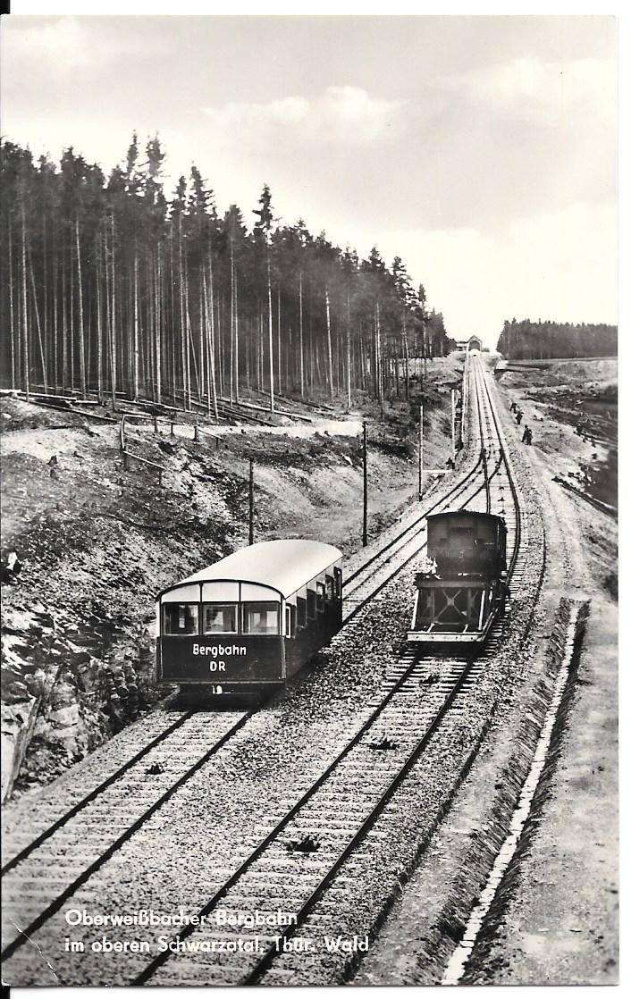 OBERWEISBACHER BERGBAHN IN OBEREN SCHWARZATAL - NV