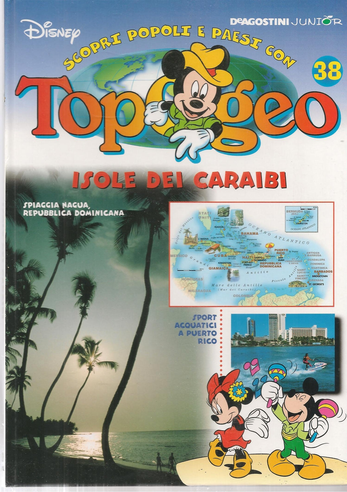 TOPOGEO N. 38 - ISOLE DEI CARAIBI