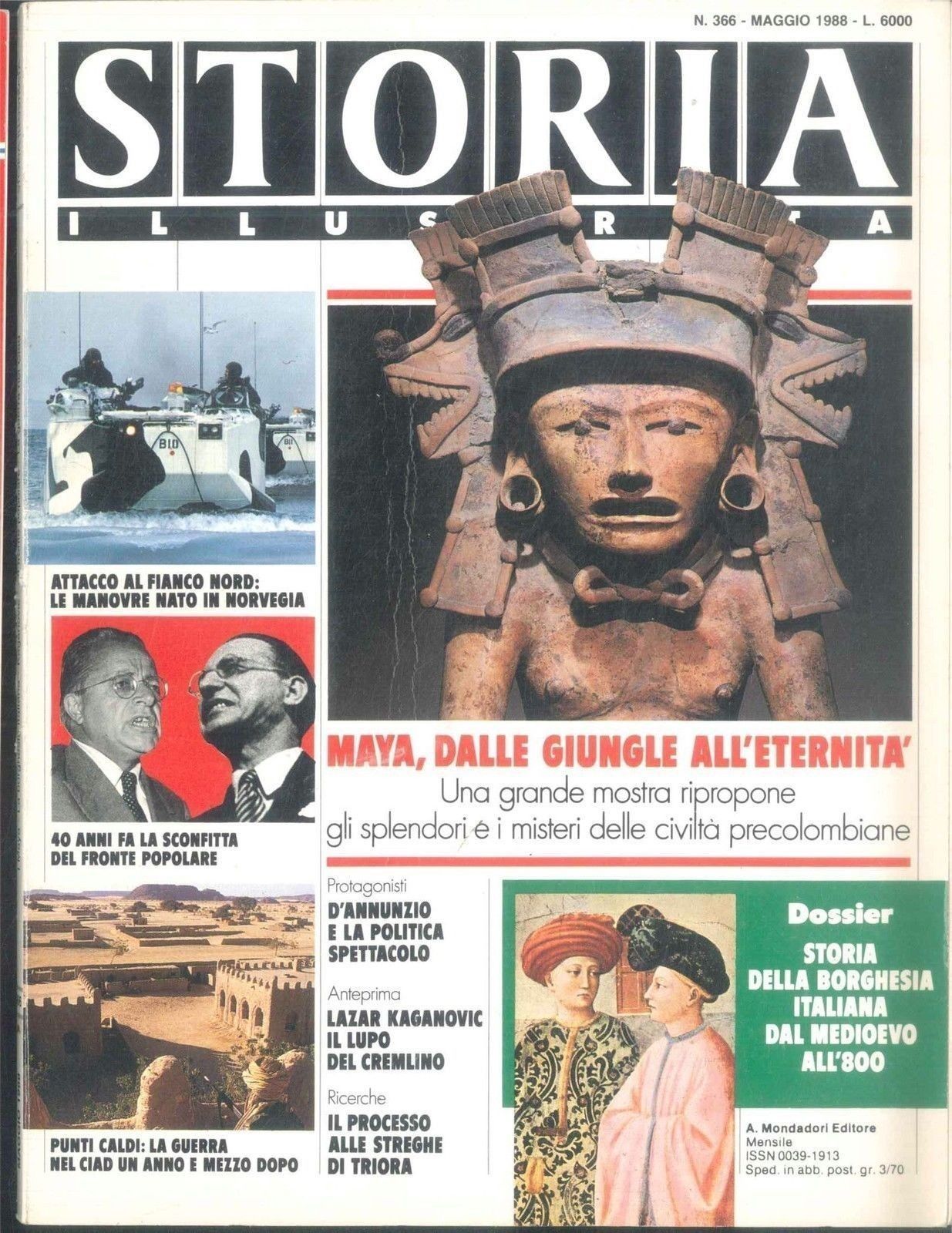 STORIA ILLUSTRATA N 366 - MAGGIO 1988