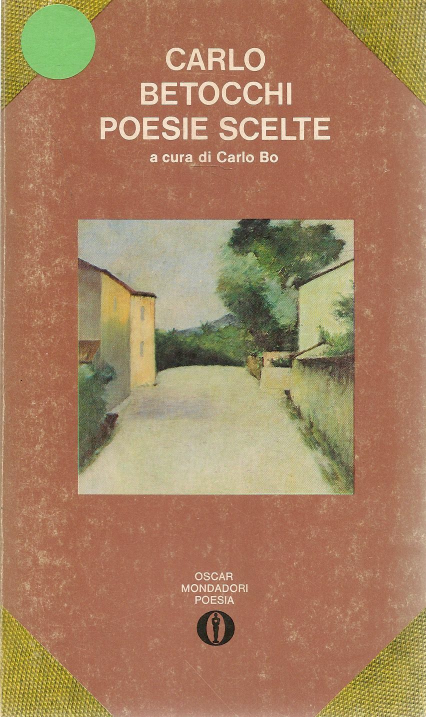 POESIE SCELTE - CARLO BETOCCHI