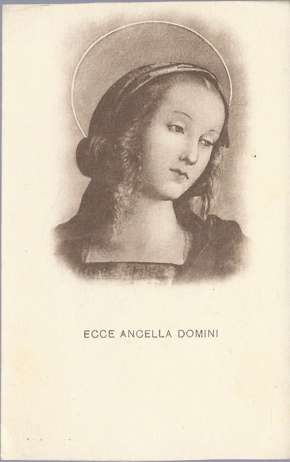 ECCE ANCELLA DOMINI - SANTINO - AS014-255