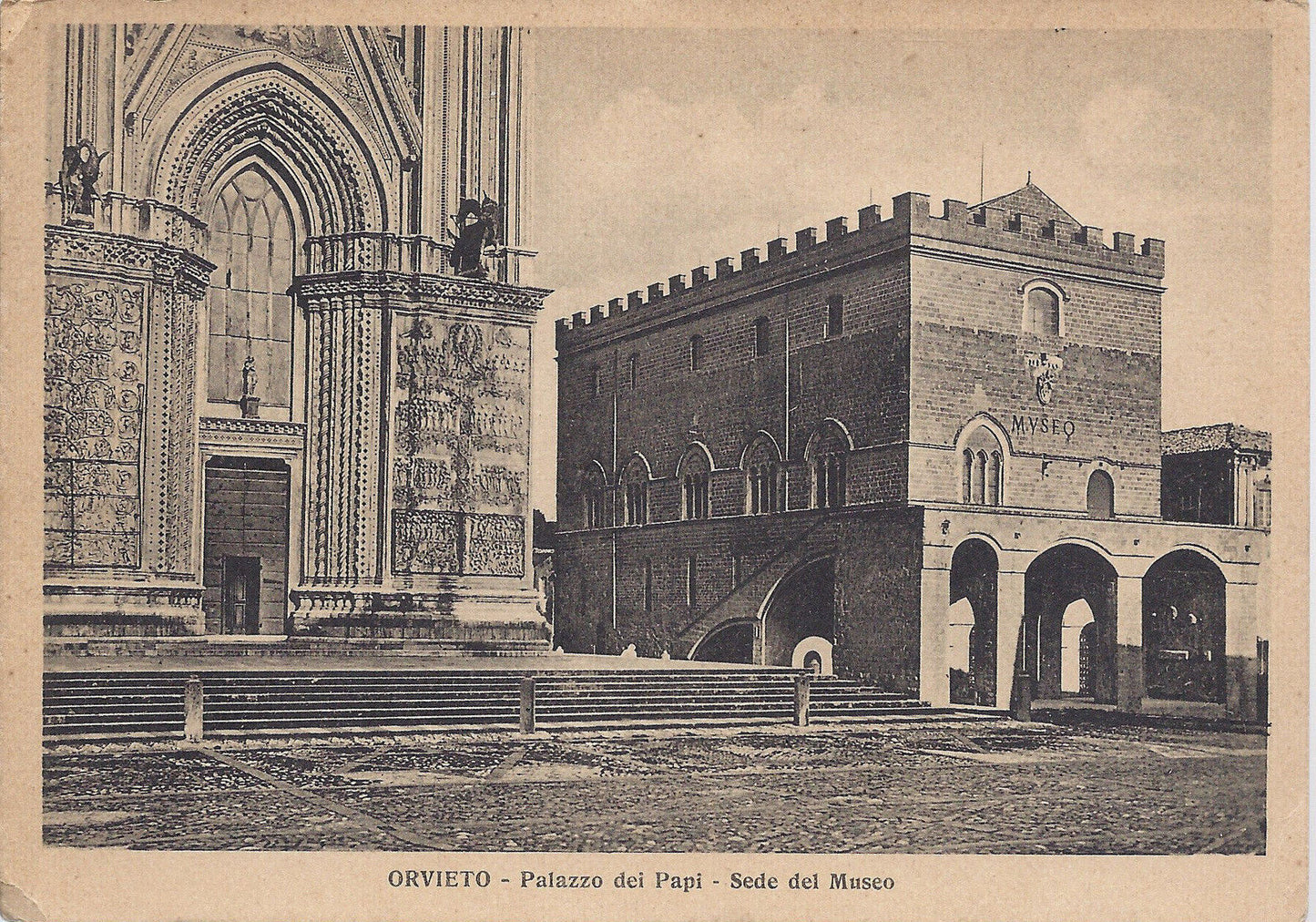 ORVIETO - PALAZZO DEI PAPI - SEDE DEL MUSEO - NV