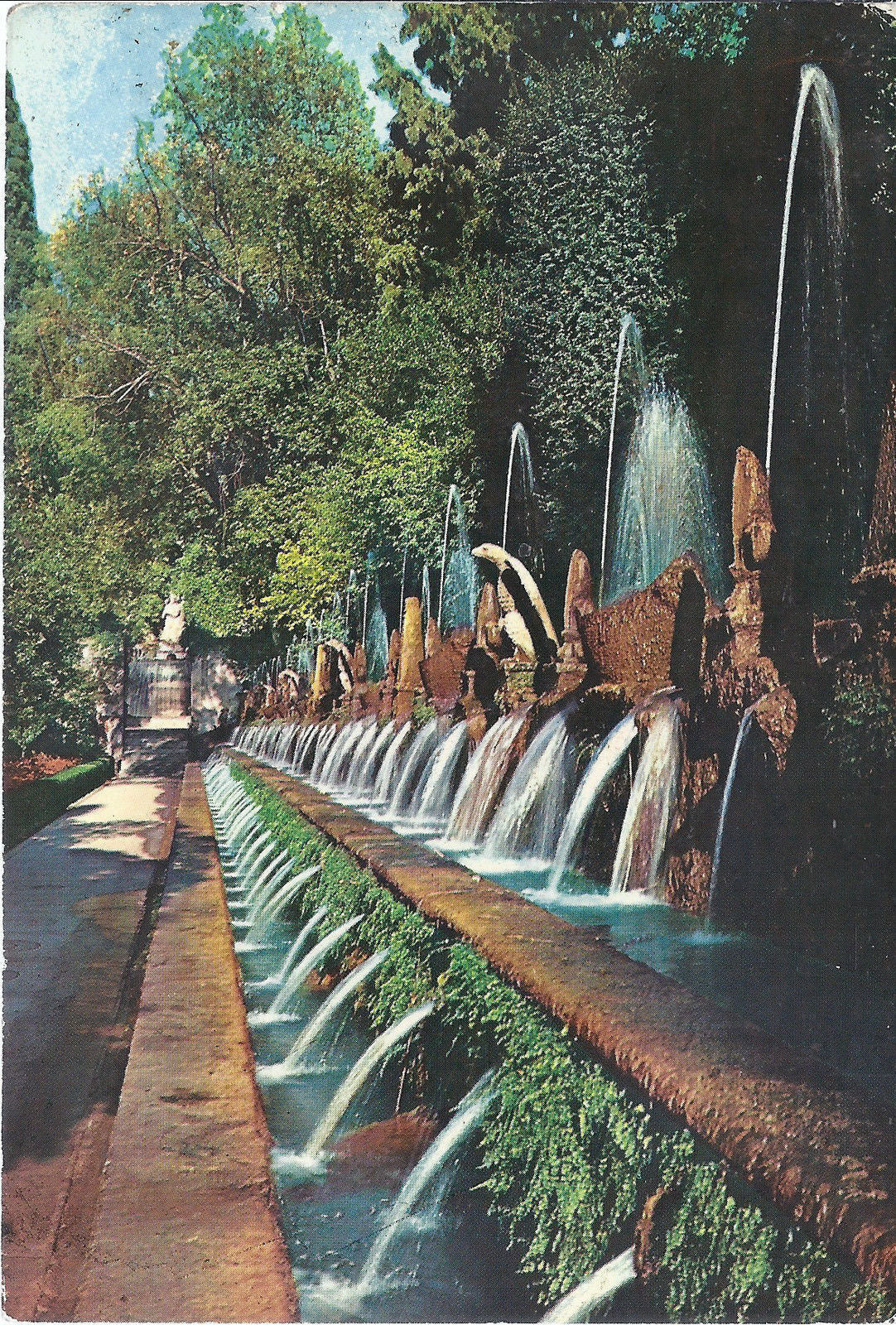 TIVOLI - VILLA D'ESTE - CENTO FONTANE - V1969