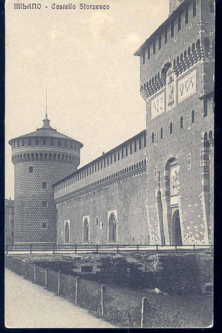 MILANO - CASTELLO SFORZESCO - V1911