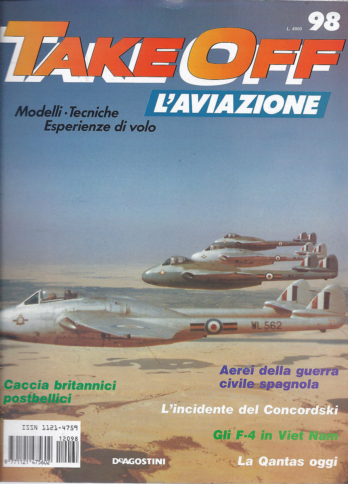 TAKE OFF L'AVIAZIONE - fascicolo 98