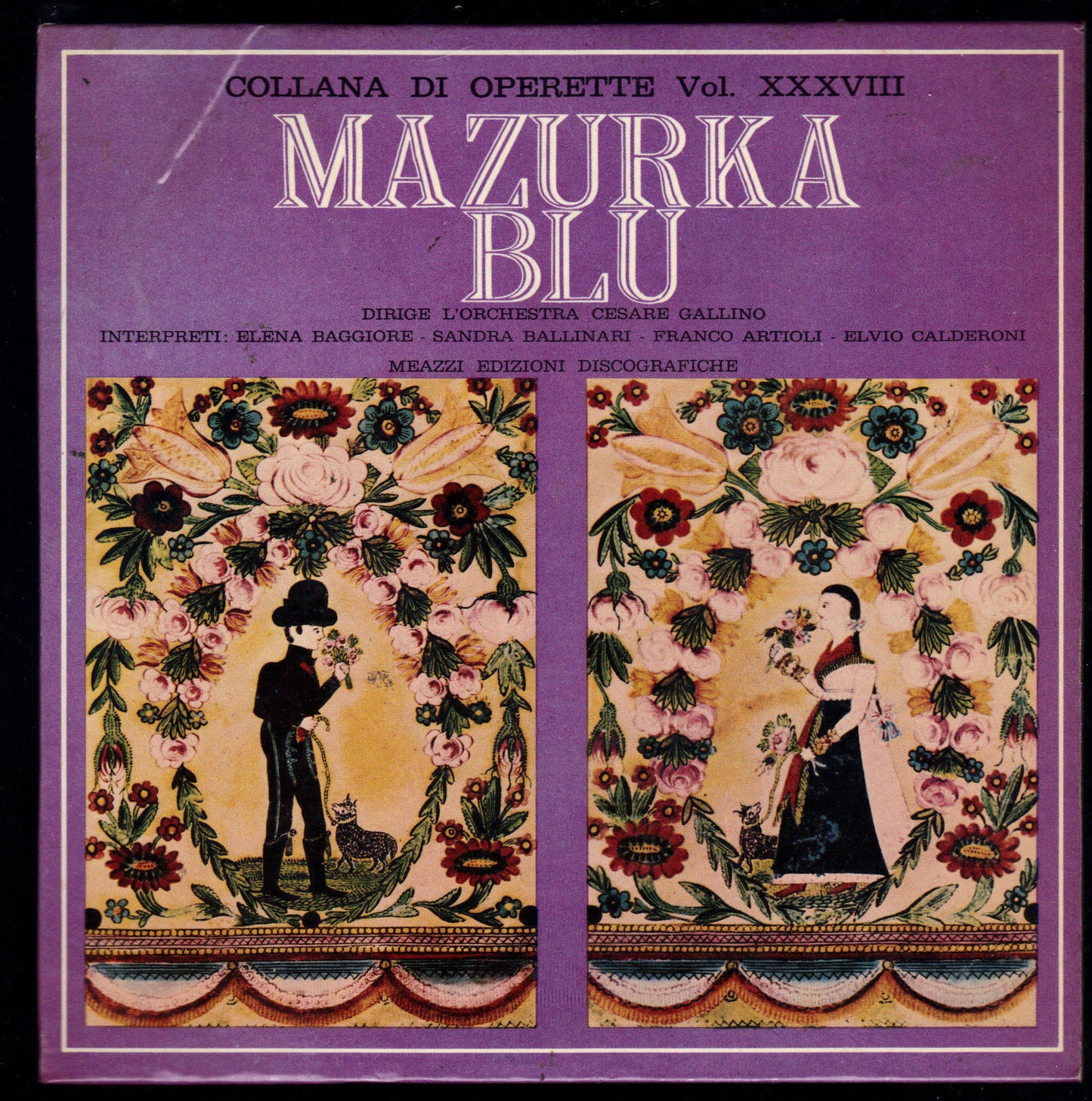 MAZURKA BLU - COLLANA DI OPERETTE VOL XXXVIII # ORCHESTRA DIR. DAL M° C. GALLINO