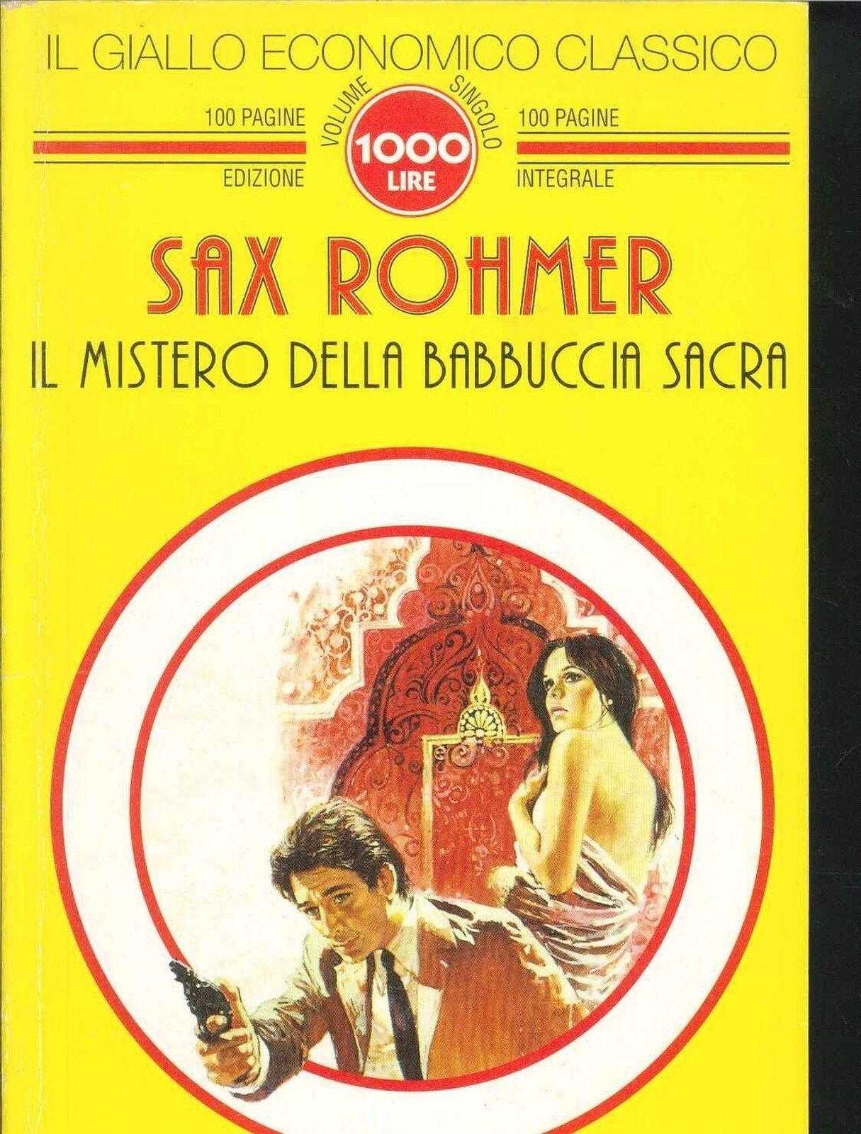 IL MISTERO DELLA BABBUCCIA SACRA - SAX ROHMER