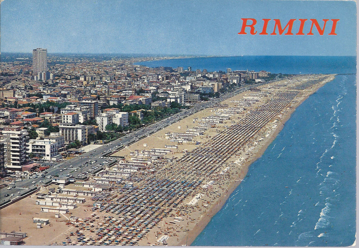 RIMINI - VEDUTA AEREA - VIBSD - FG
