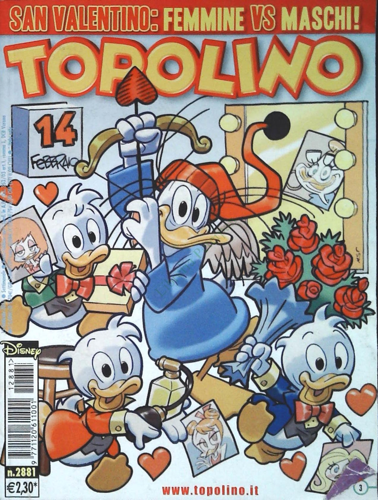 TOPOLINO N. 2881 - 15 FEBBRAIO 2011