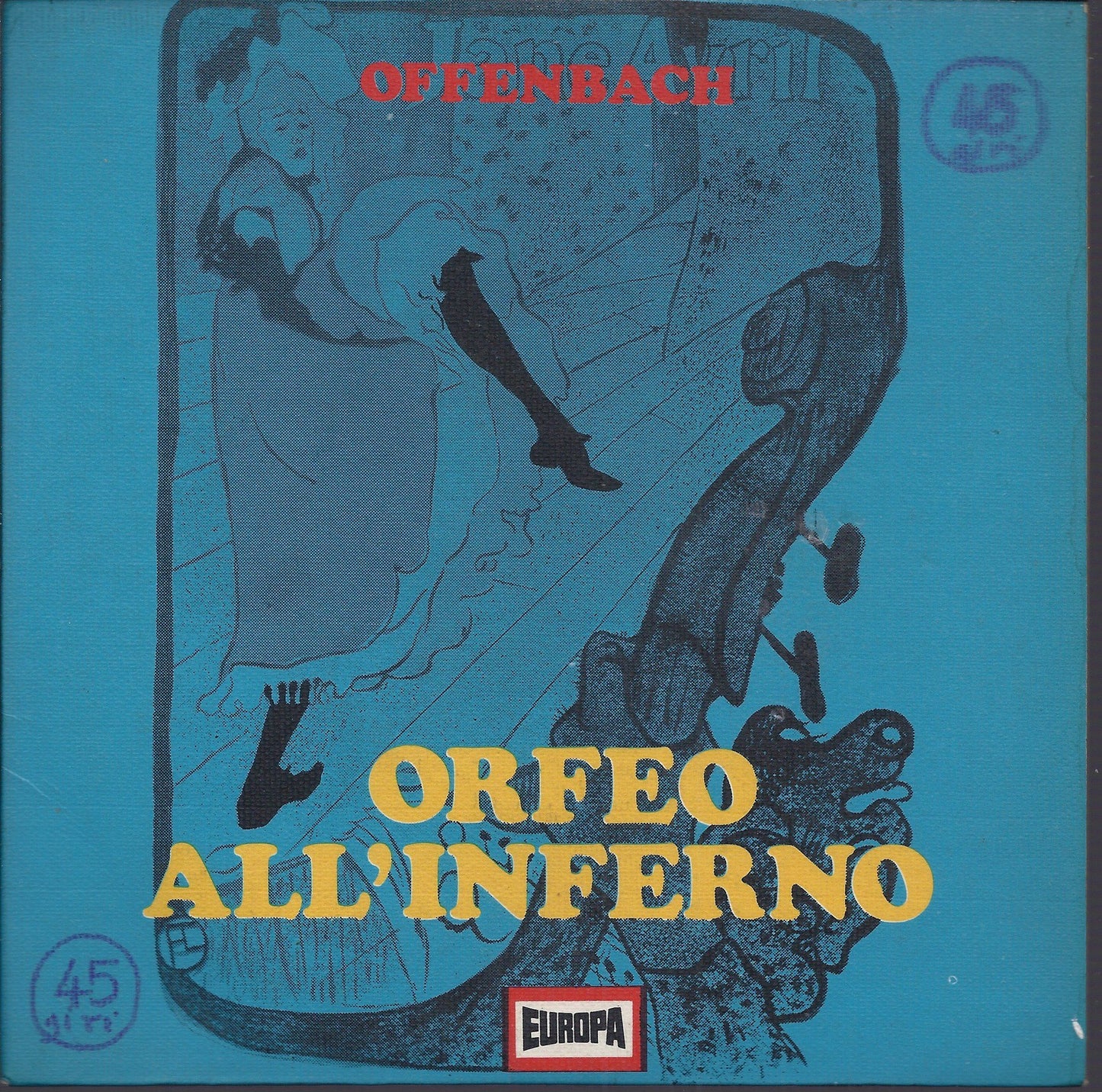 ORFEO ALL'INFERNO ouverture - OFFENBACH -- Orch. Filarmonica di Londra, H. Stein