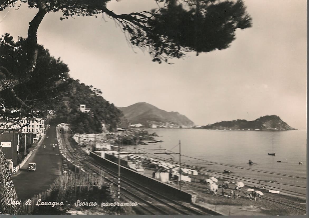 CAVI DI LAVAGNA - SCORCIO PANORAMICO - V1951