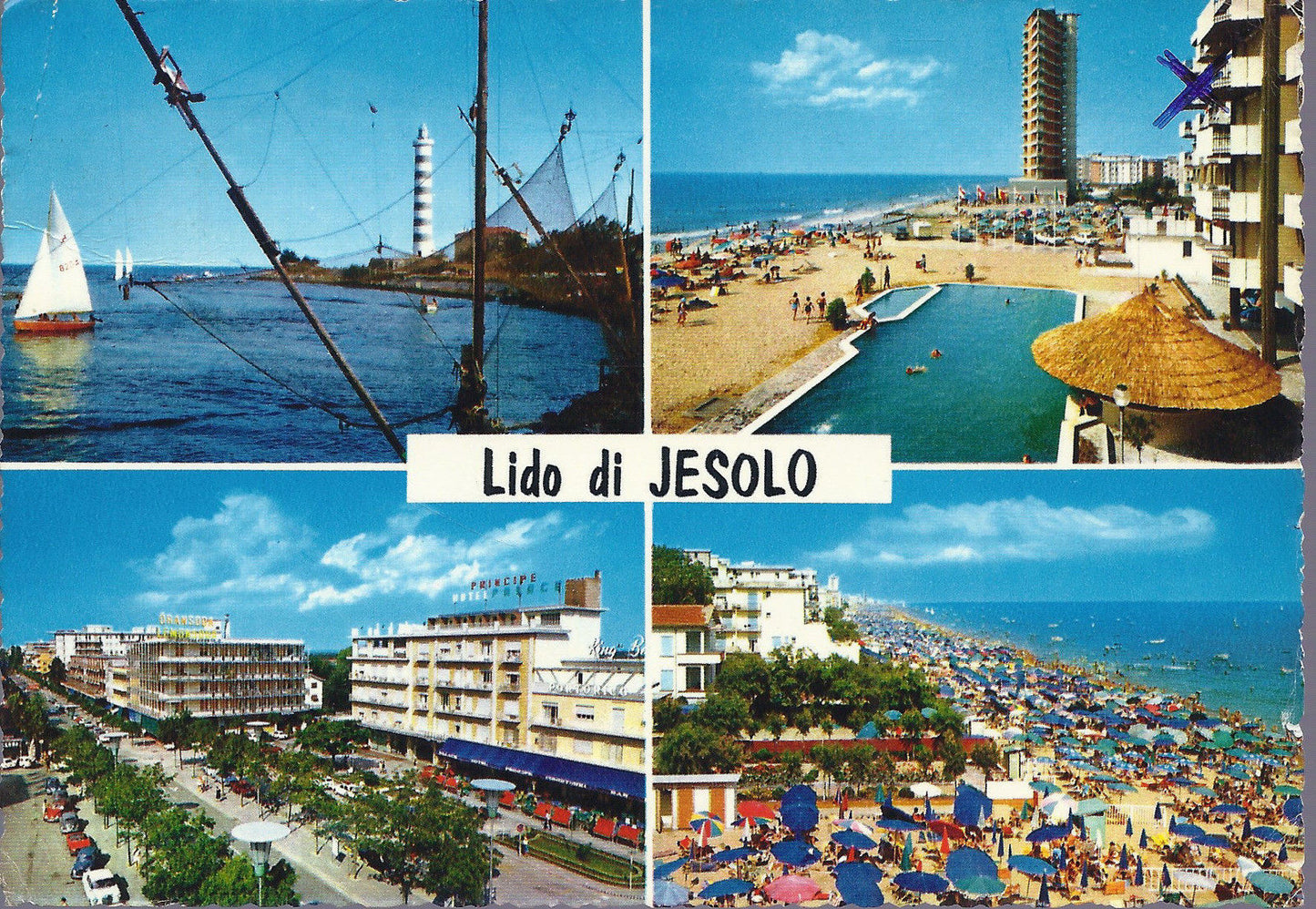 LIDO DI JESOLO - 4 VEDUTE - VSD - FG