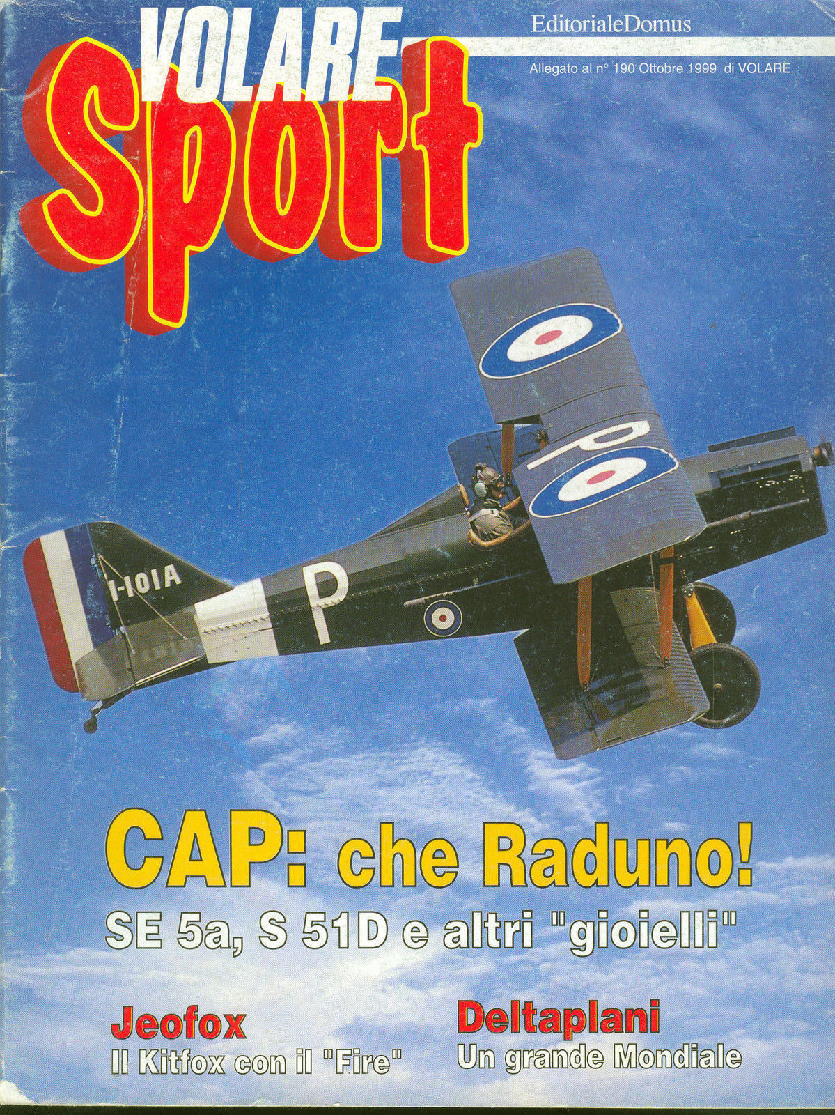 VOLARE SPORT - ALLEGATO A N 190 - OTTOBRE 1999