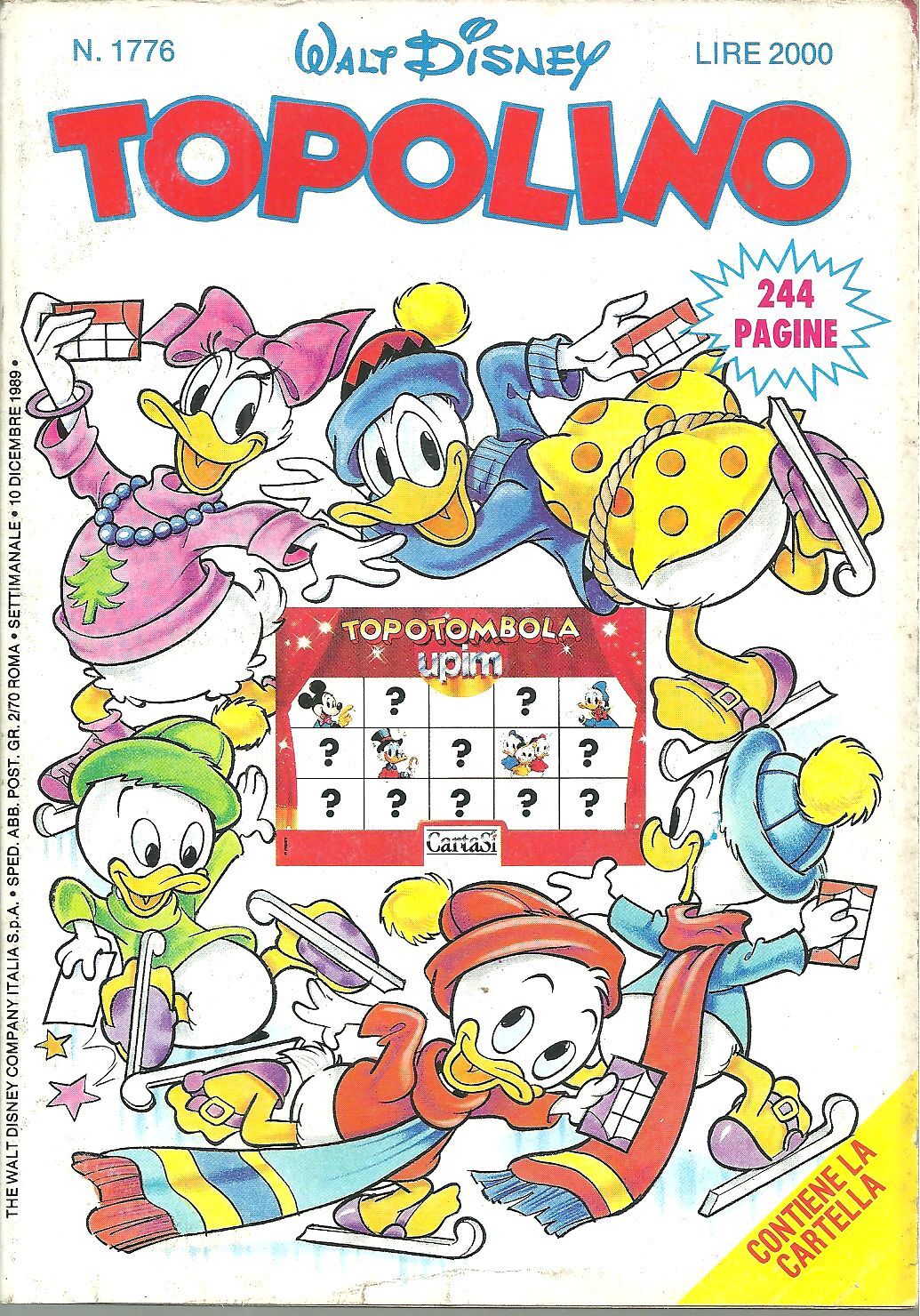 TOPOLINO N. 1776 - 13 DICEMBRE 1989