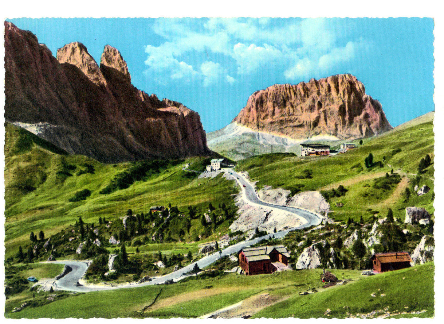 PASSO GARDENA GRUPPO SELLA E SASSOLUNGO - GRODNER PASS SELLA