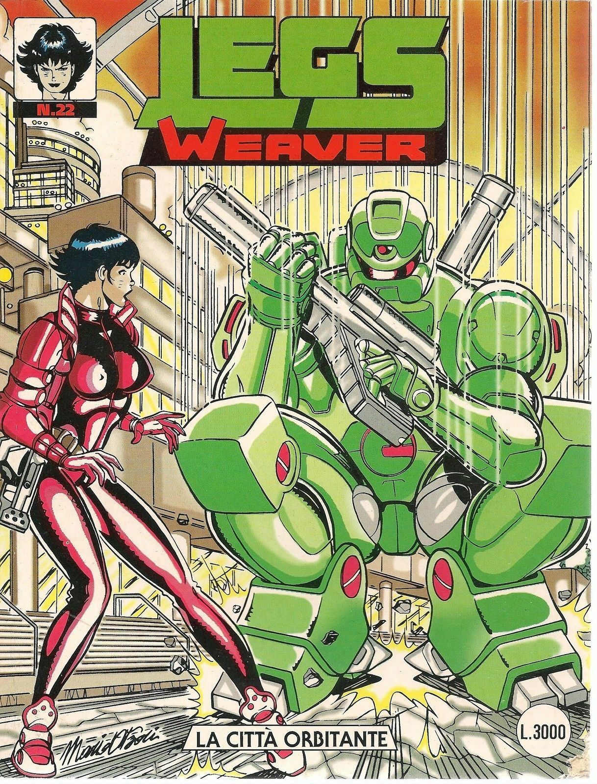 LEGS WEAVER N° 22 - LA CITTA' ORBITANTE