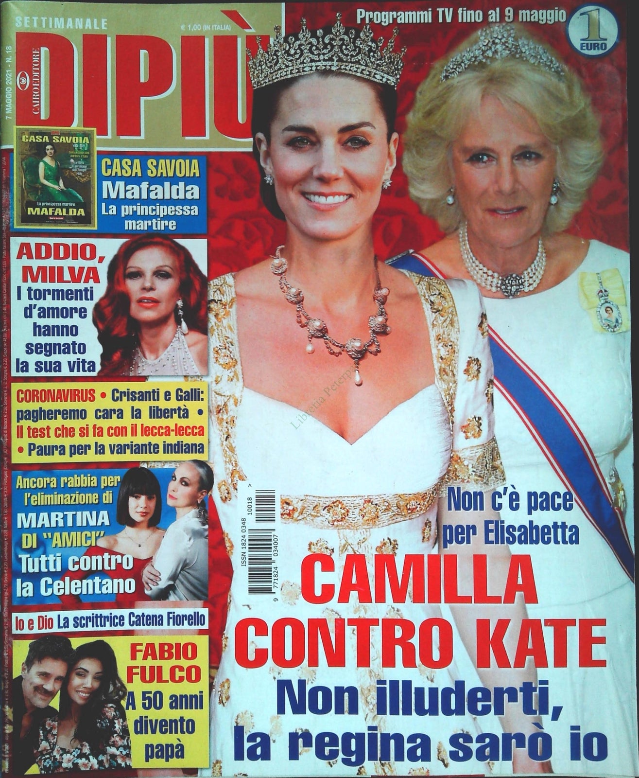 DI PIU' 7 MAGGIO 2021 - MILVA - FABIO FULCO - OUTLET DEL LIBRO