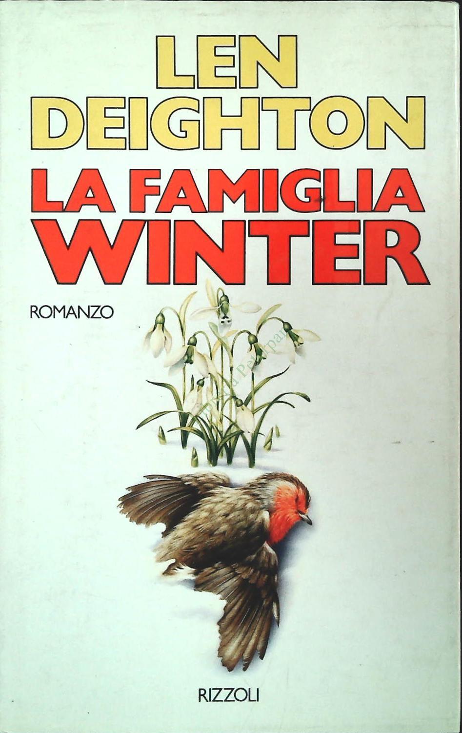 LA FAMIGLIA WINTER - LEN DEIGHTON - RIZZOLI 1989 OUTLET DEL LIBRO