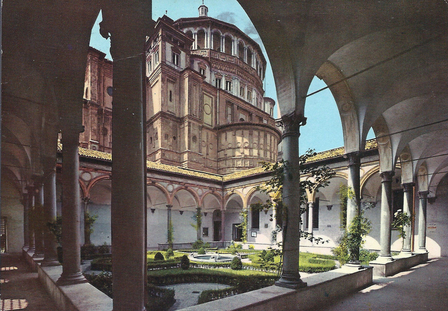 MILANO - CHIESA DI S. MARIA DELLE GRAZIE - CHIOSTRO DEL BRAM