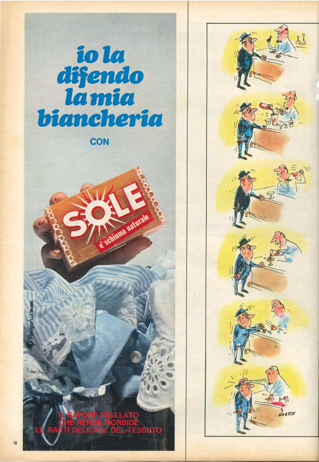SAPONE SOLE - IO DIFENDO LA MIA BIANCHERIA - ADVERTISING