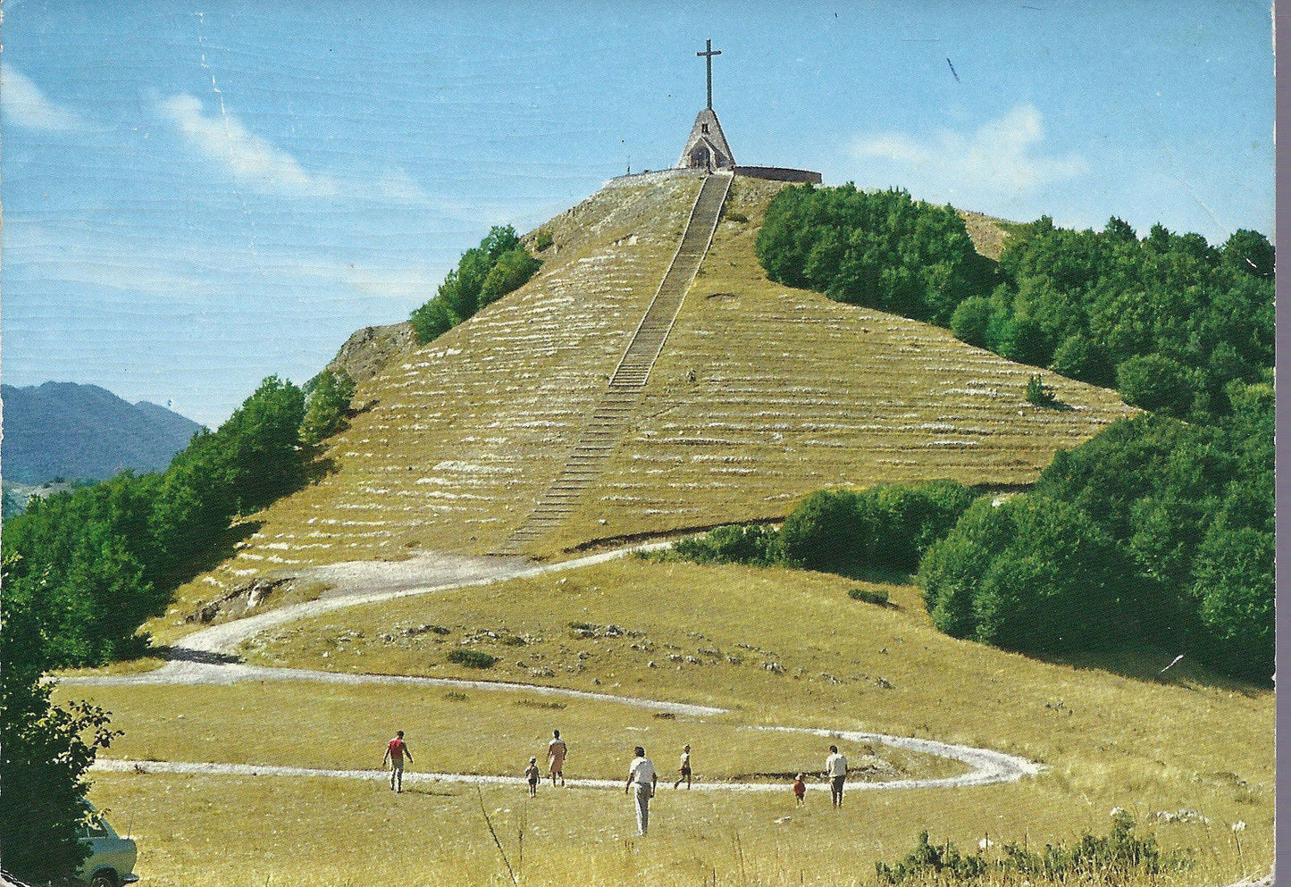 ROCCARASO - COLLINA MONUMENTO AI CADUTI SENZA CROCE - NV - F