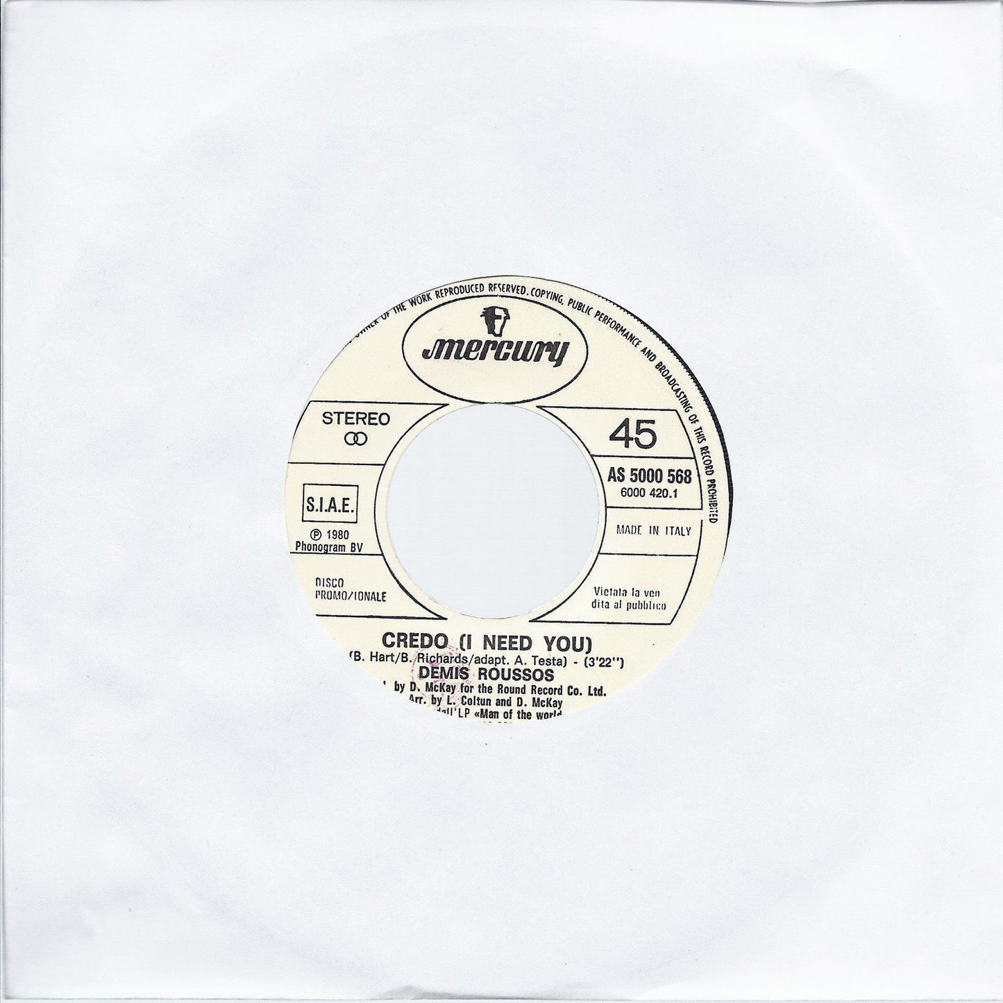 CREDO (I NEED YOU) # DEMIS ROUSSOS -- NIGHT DRIVE # GIORGIO MORODER - Promo