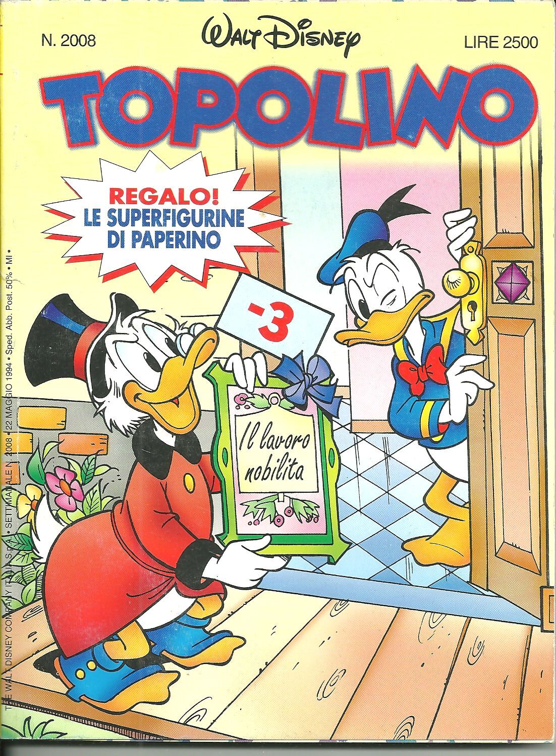 TOPOLINO N. 2008 - 22 MAGGIO 1994