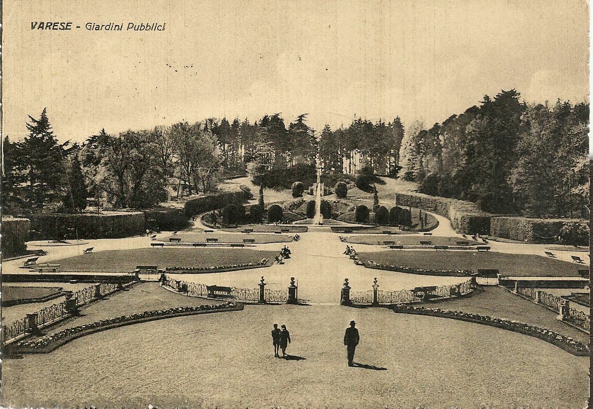VARESE - GIARDINI PUBBLICI - V1957