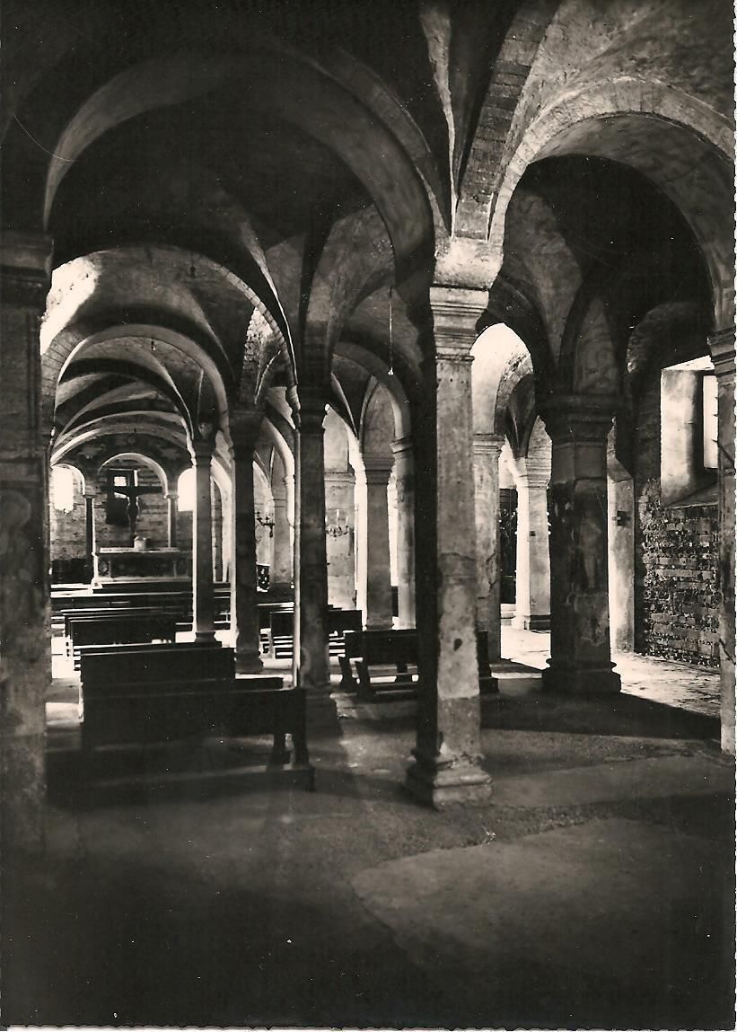 VERONA - S.FERMO MAGGIORE - BASILICA INFERIORE - INTERNO - N