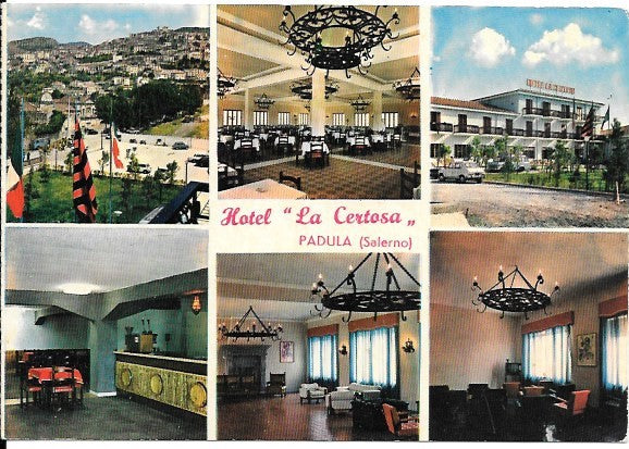 PADULA - HOTEL LA CERTOSA - 6 IMMAGINI - NV