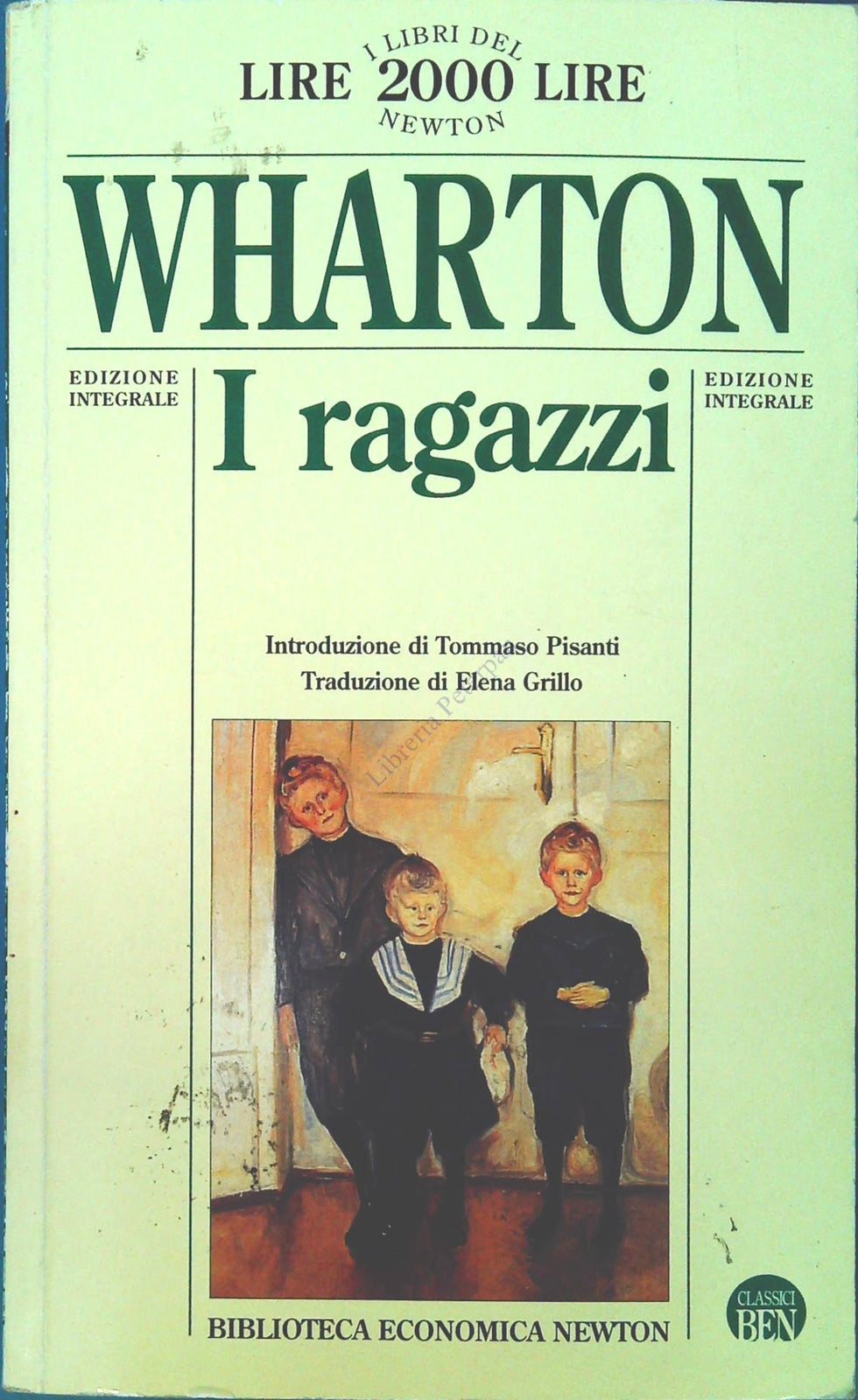 I RAGAZZI - EDITH WHARTON - NEWTON 1995