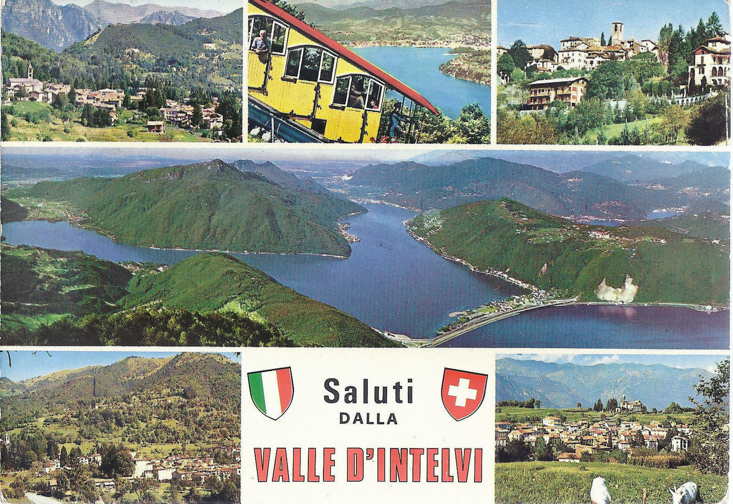 VALLE D'INTELVI - SALUTI - 6 VEDUTINE - V 1971 - FG